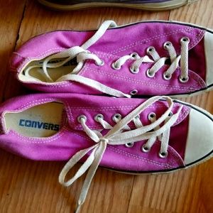 Purple converse size 10